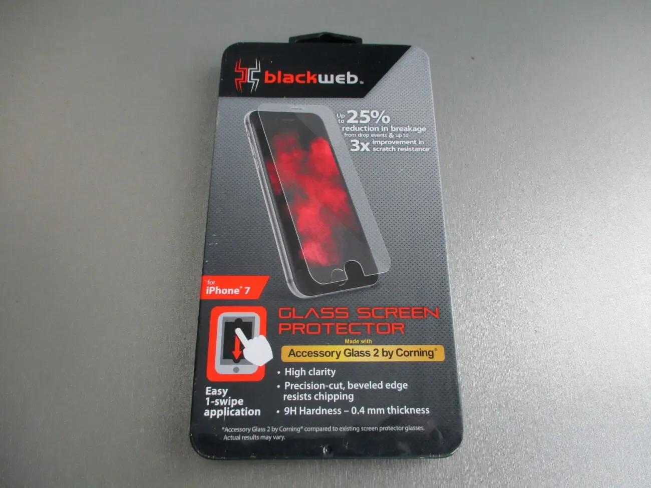 Фирменное Blackweb защитное стекло на iPhone 6 6S 7 8 Plus 3