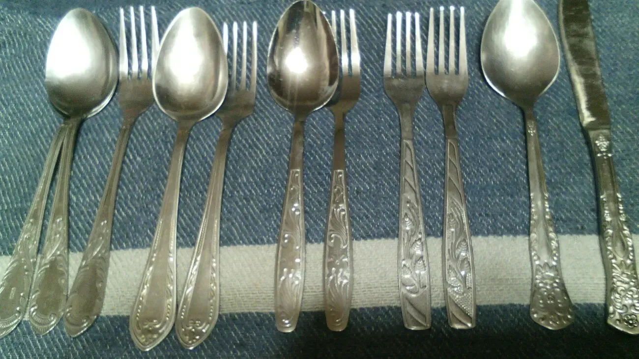 Вилки СССР.Ложки . 8