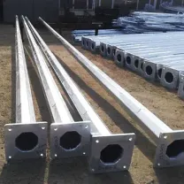 Опора освещения оцинкованная граненая ООГ-8\10\4