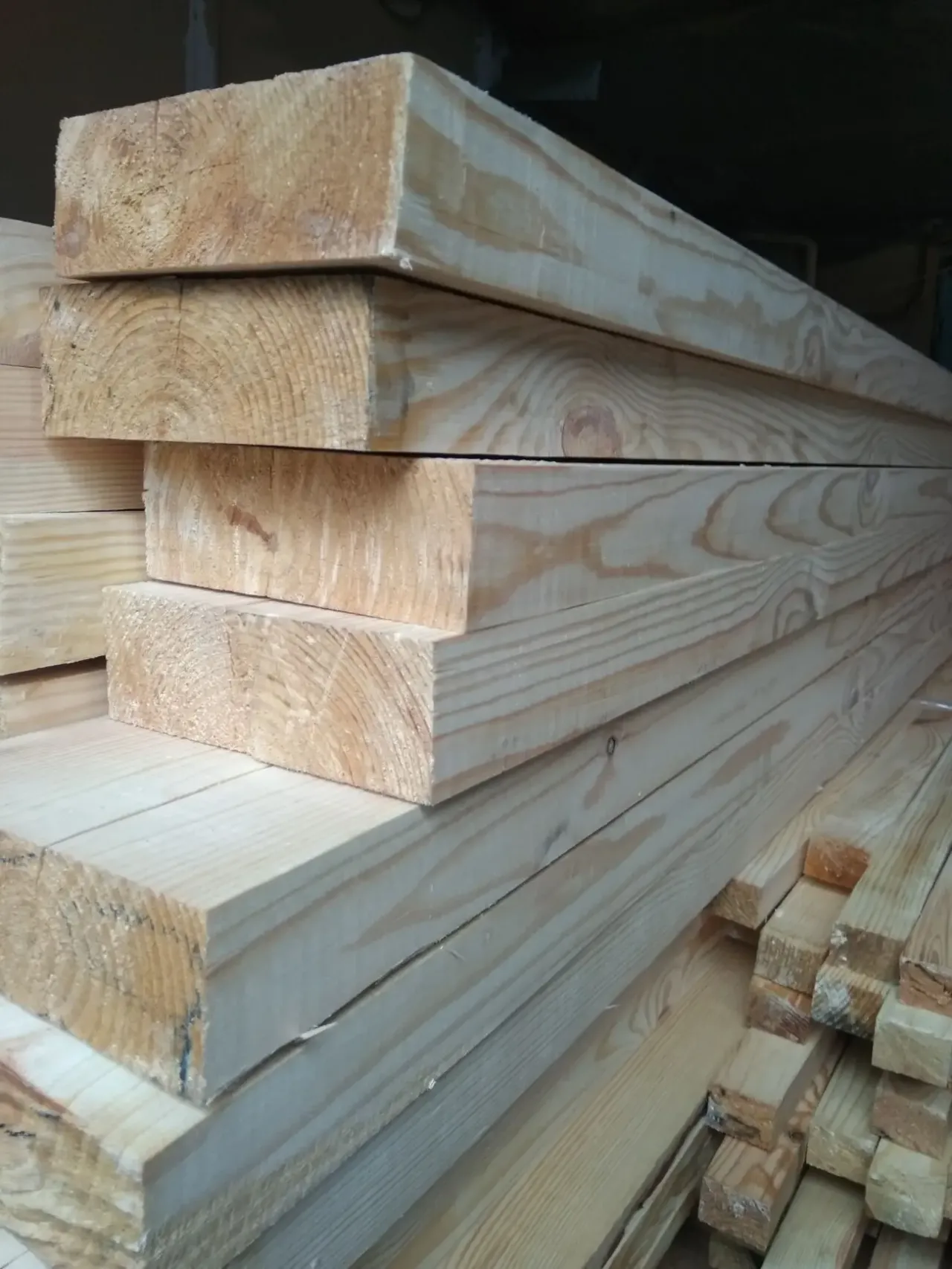 Брус строганный сухой доска 50х150 мм. калиброванный Киев доставка