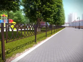 Газонные ограждения. Заборчик для газона-клумбы-цветника-палисадника