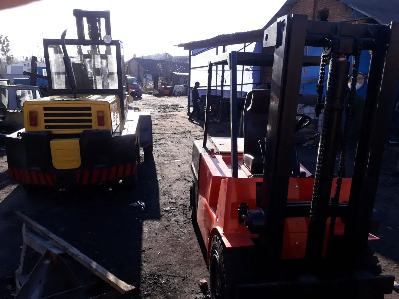 Полный капитальный ремонт Львовских погрузчиков, установка дизельных 4