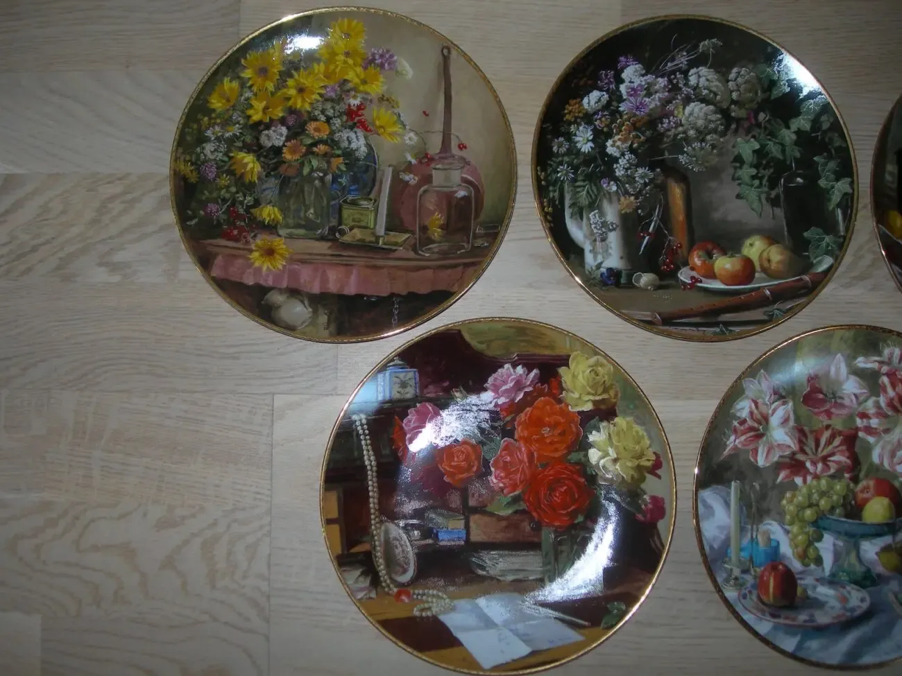 Тарелки, Натюрморты, Royal Mosa, Голландия, серия 6