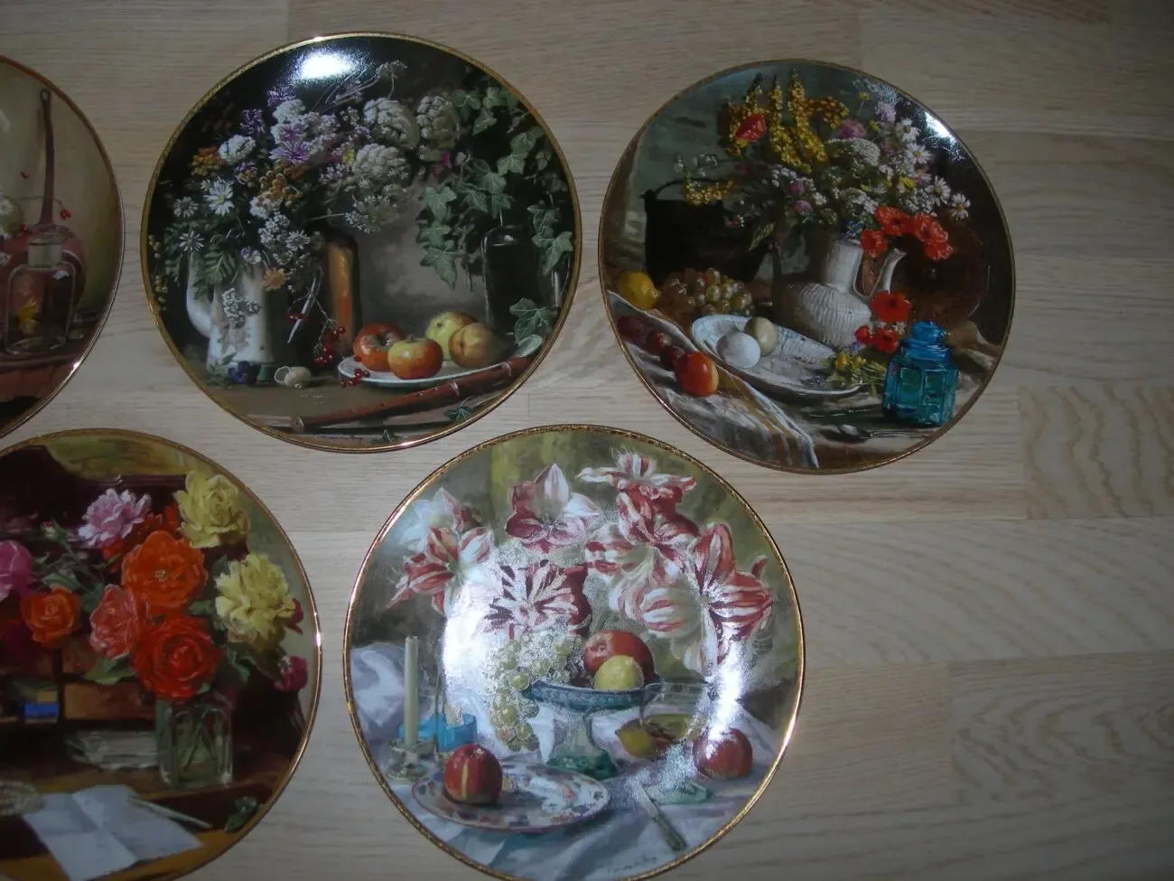 Тарелки, Натюрморты, Royal Mosa, Голландия, серия 3