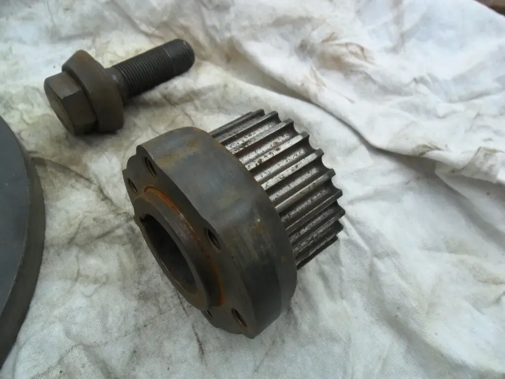 BMW 12745162, Шестерня коленвала БМВ, M20B20, M20B23 оригинал 2