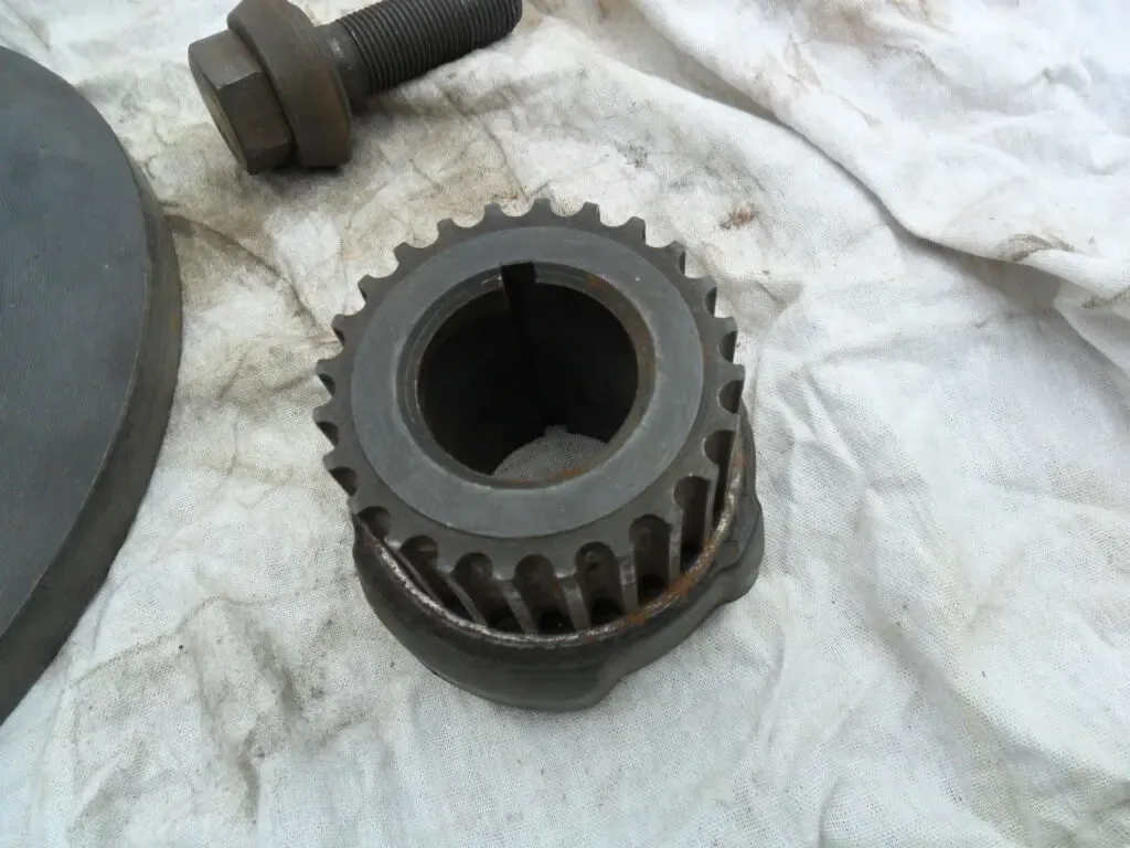 BMW 12745162, Шестерня коленвала БМВ, M20B20, M20B23 оригинал