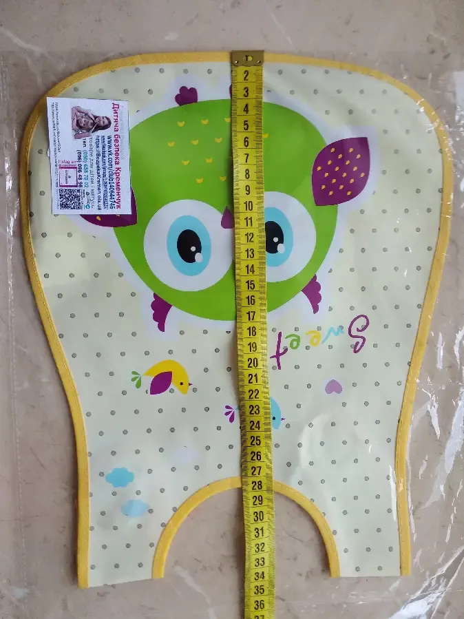 Нагрудник для детского сада Слюнявчик для кормления с кармашком 4