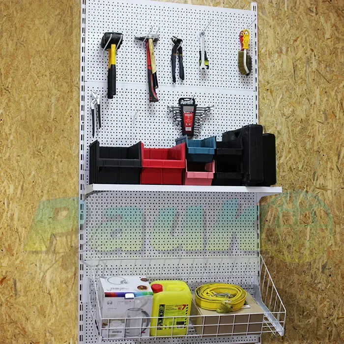 Настінний стелаж металевий 5