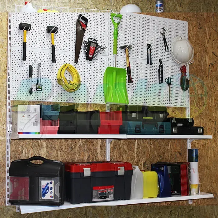 Настінний стелаж металевий 6