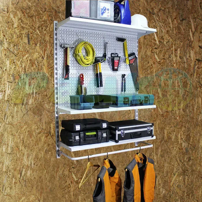 Настінний стелаж металевий 3