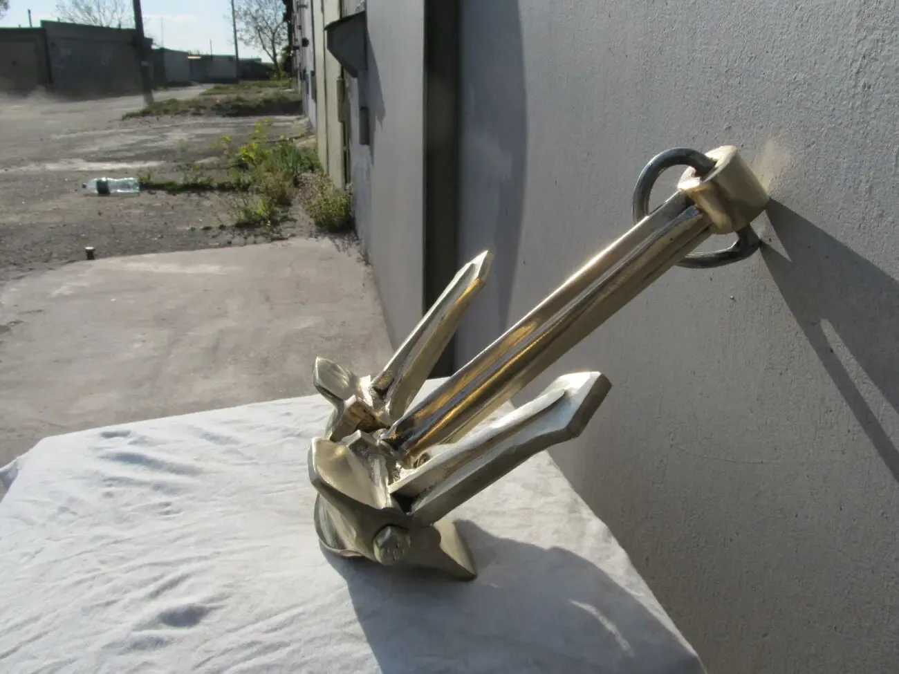 Якорь Холла для катеров и яхт, бронзовый. 3