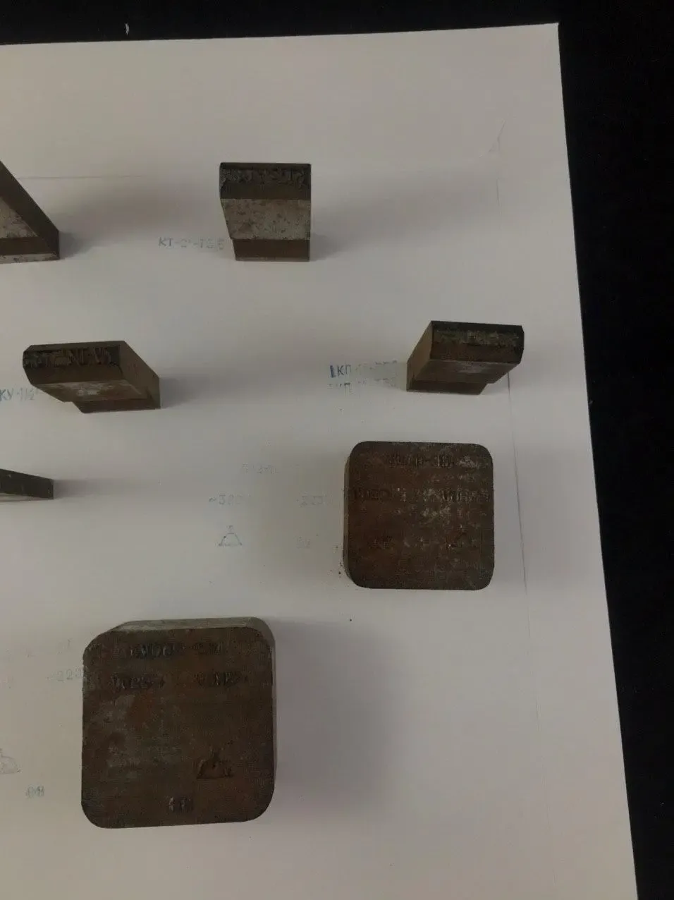 Маркировки Штампы 2