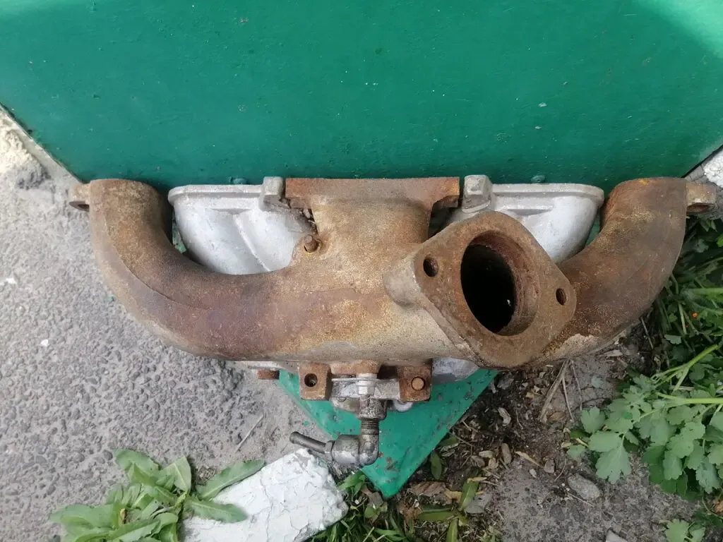 Коллектор выпускной Газ 24 Раф 5