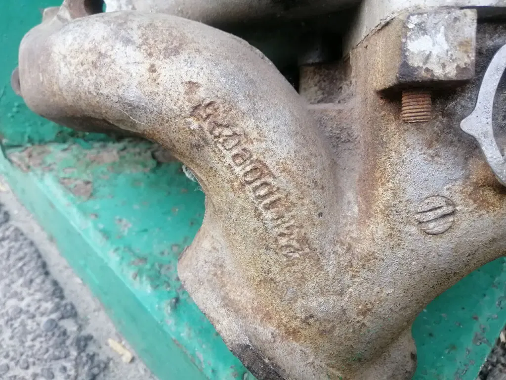 Коллектор выпускной Газ 24 Раф 3