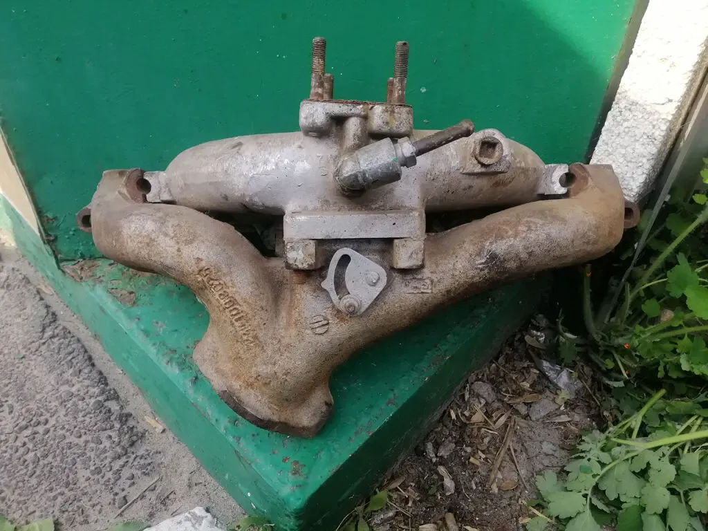 Коллектор выпускной Газ 24 Раф 4