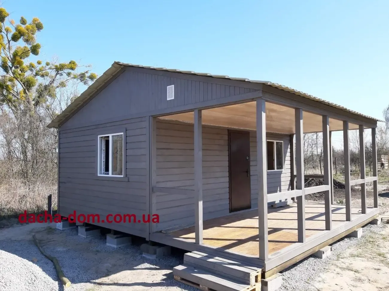 Дачные,садовые,домики!20 лет гарантия! Серебряное дерево!На покрытие 6