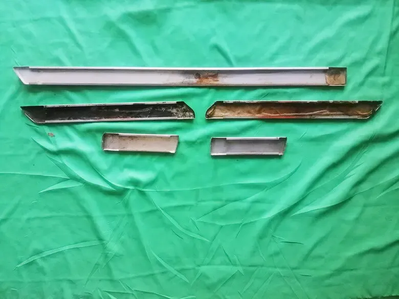 Молдинг дверей и крыльев Волга Газ 21 22 23 (3 серия) 5