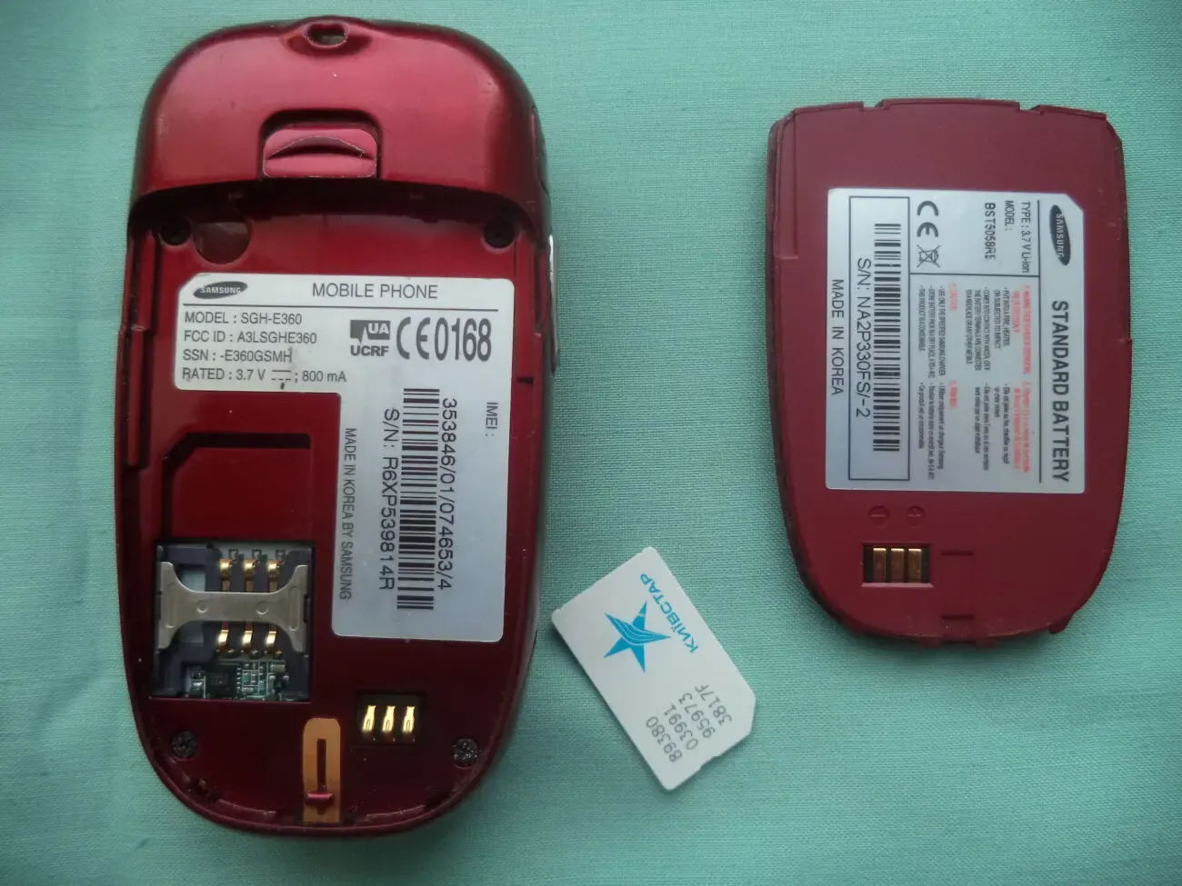 Мобильные телефоны SAMSUNG - 2 шт 6