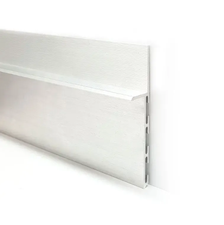 Плинтус скрытого монтажа анодированный