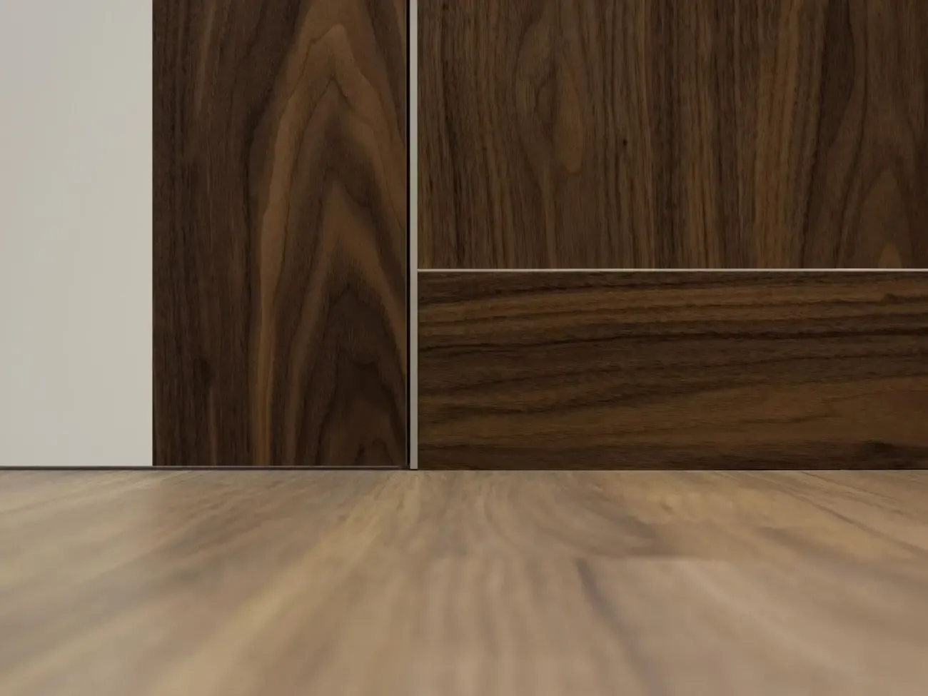 Плинтус скрытого монтажа анодированный 3