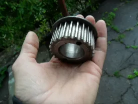 BMW 1272385, Шестерня коленвала БМВ, M20, оригинал, BMW 11211272385