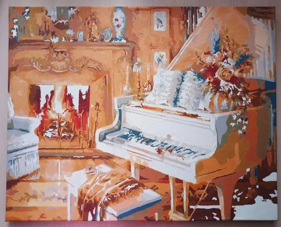 Готовая картина по номерам 