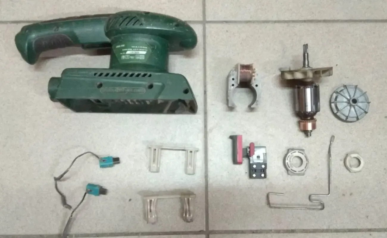 Запчасти шлифмашина DWT ESS-150