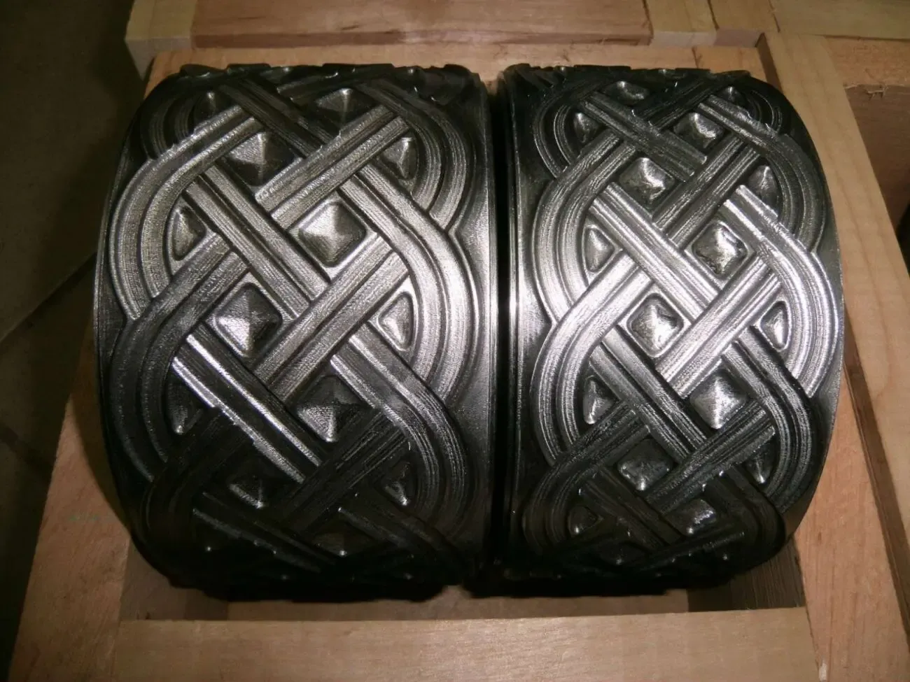 Вал для горячего тиснения древесины 6