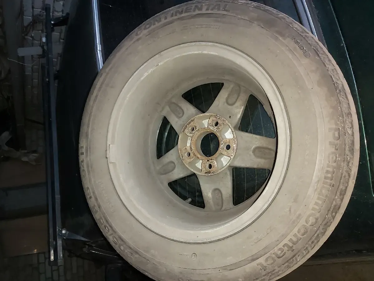 Диски с резиной на 123 Мерседес 2