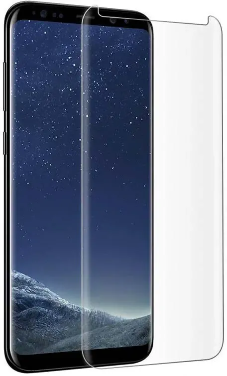 Защитное UV стекло для Samsung Note 9 (на ультрафиолетовом клее).#