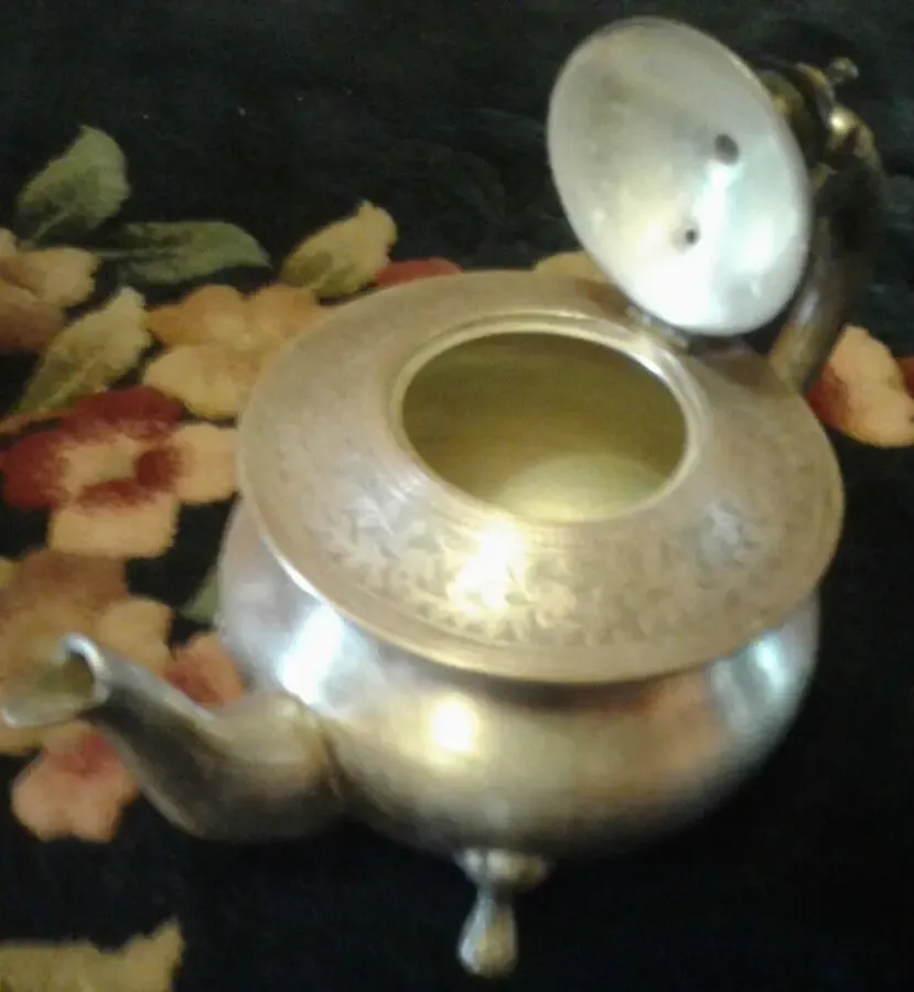 Индийское серебро.чайный сервиз 3