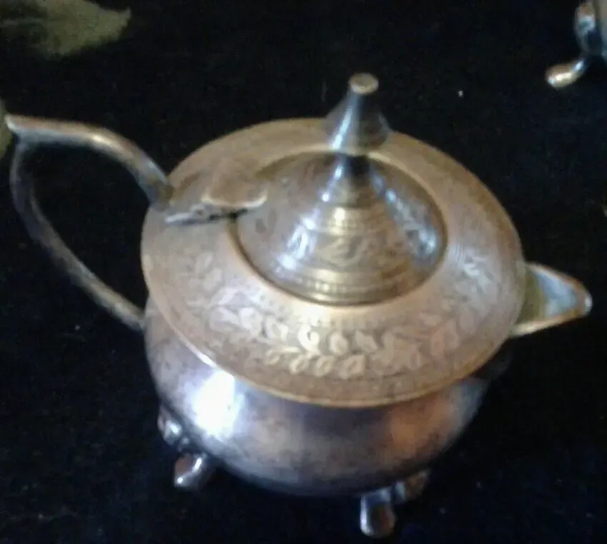 Индийское серебро.чайный сервиз 5