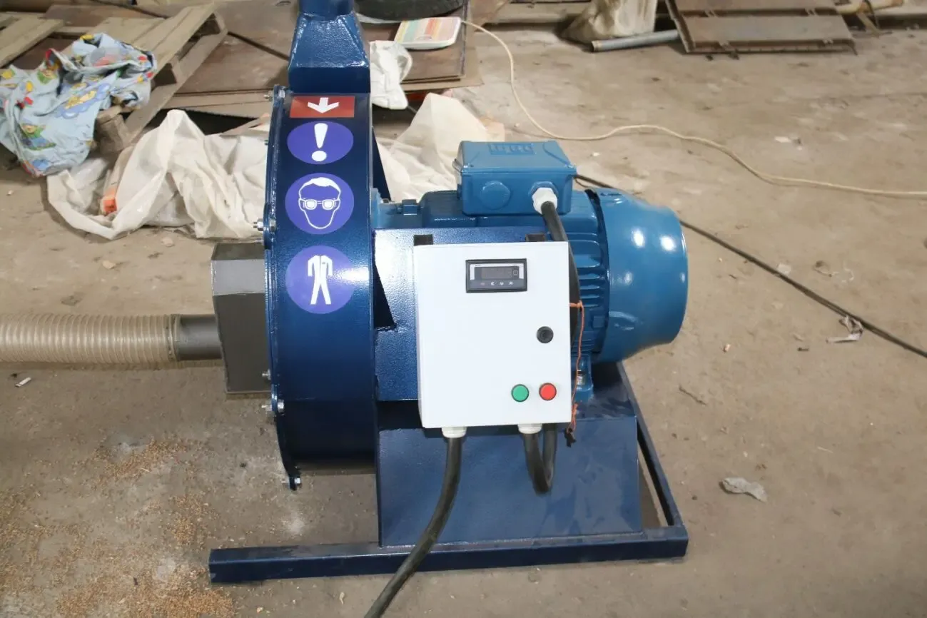 Молотковая пневмодробилка 30кВт / 3500 кг.час. «Биоэкопром» 5