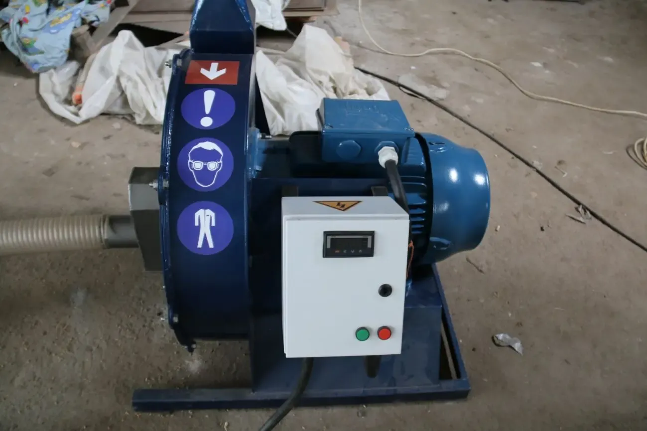 Молотковая пневмодробилка 30кВт / 3500 кг.час. «Биоэкопром» 4