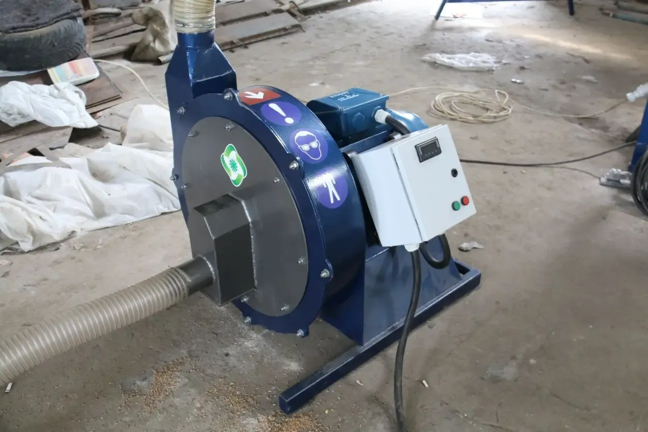 Молотковая пневмодробилка 30кВт / 3500 кг.час. «Биоэкопром» 6