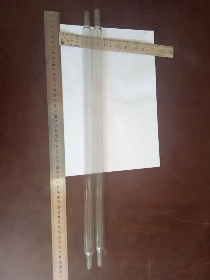 Бюретка газовая  прямая 100 мл 2