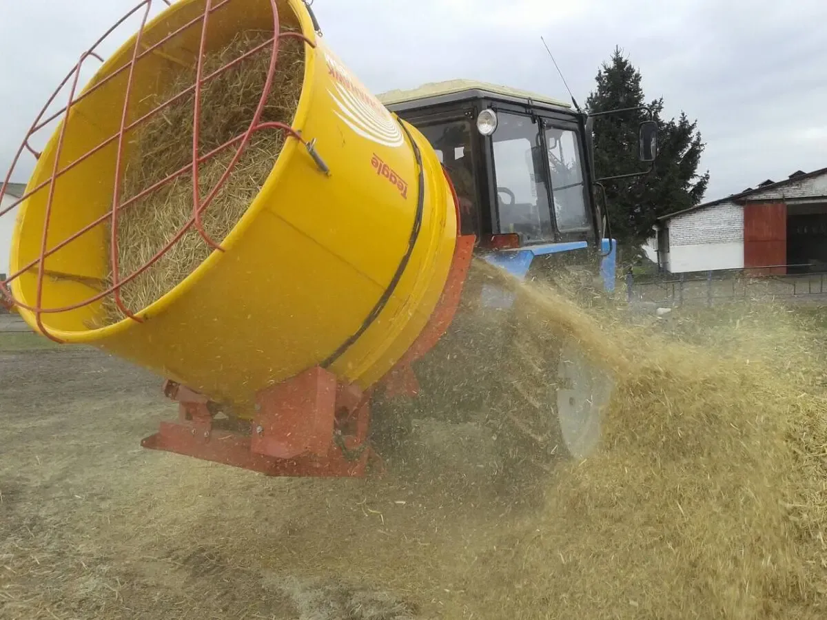 Измельчитель соломы Tomahawk 505М навесной на трактор. Великобрита 3