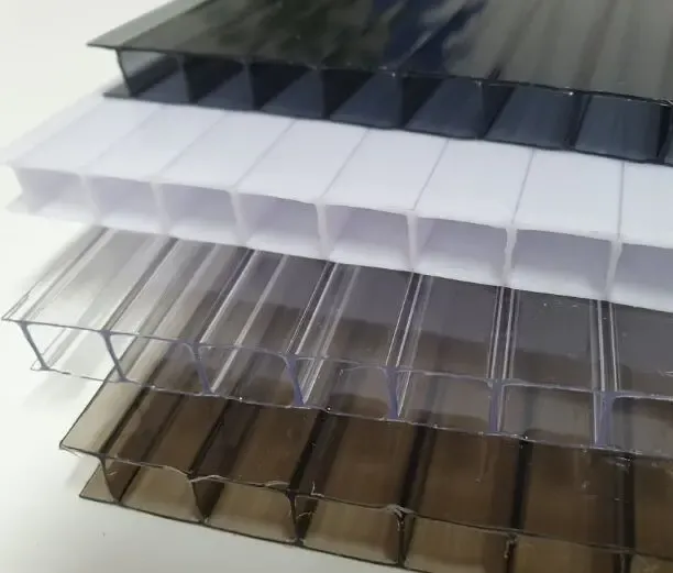 Поликарбонат сотовый, монолитный, бронза, бронзовый, бесцветный