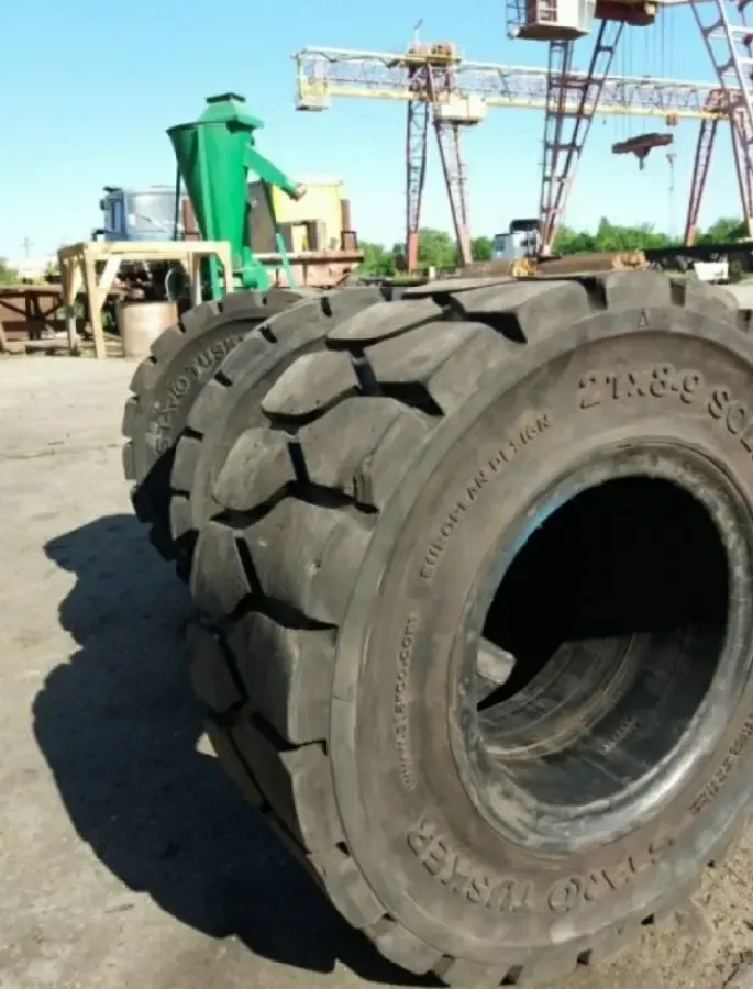 шина цельнолитая суперэласт к вилочным погрузчикам 21.8-9