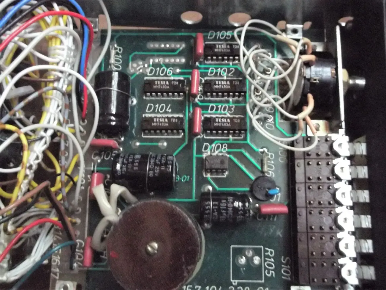 Блок управления и индикации УСАК-6КМ 5