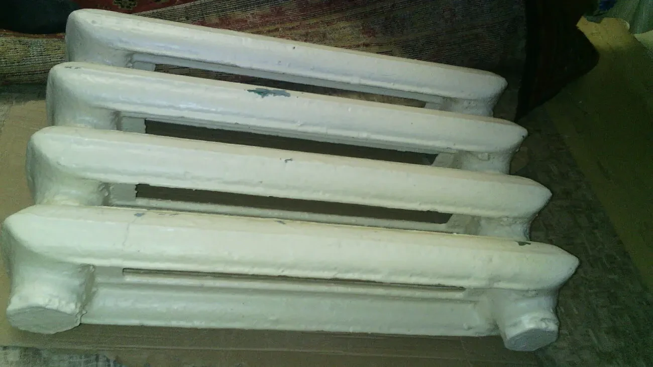 Батареи чугунные б.\ у.