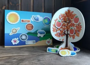 Набір для природознавства на магнітах