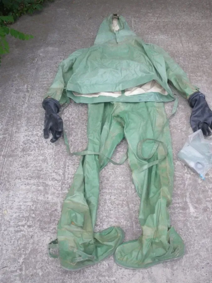 Костюм прорезиненный 65 023 БЦК  03 80  размер 3