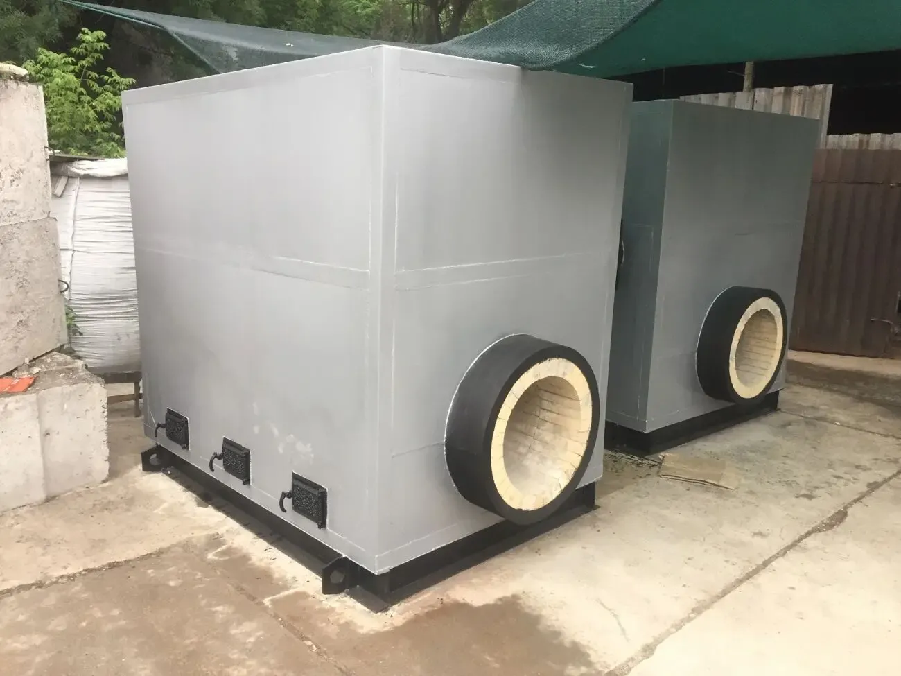 Теплогенератор твердотопливный 3