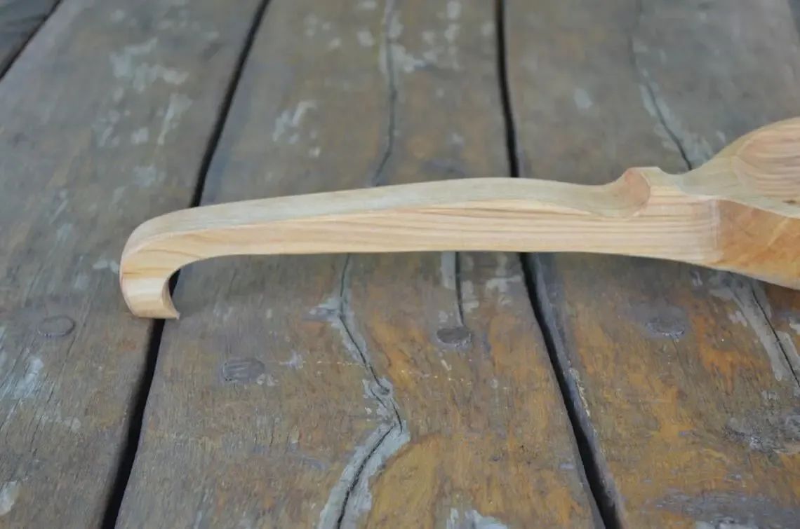 Деревянная ложка для сауны ковш для воды 10