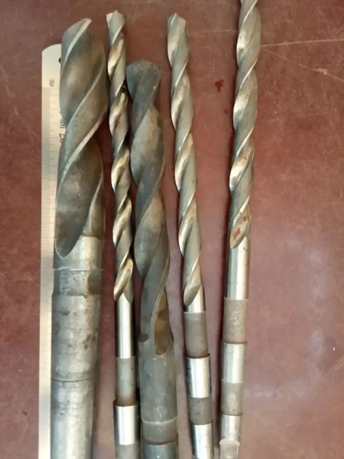 Сверло D14 R6M5 с коническим хвостовиком