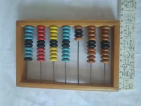 Счеты деревянные мини