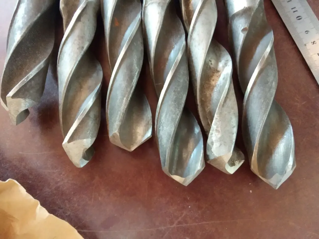 Сверло d30  R6M5 с коническим хвостовиком ccc б.у 2