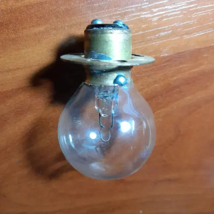 Лампочка (лампа) автомобильная двоконтактная 12В 45Ват 2