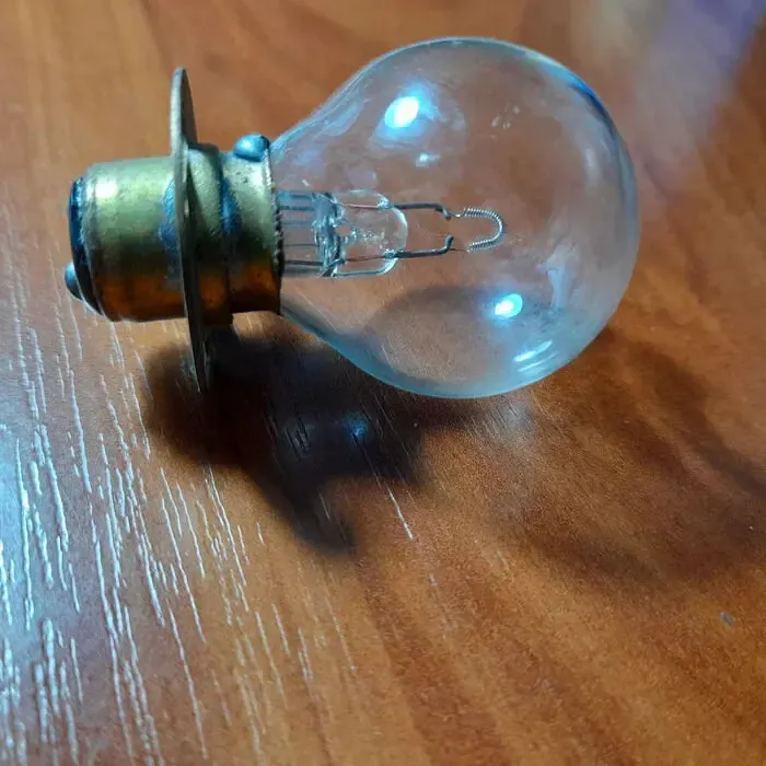 Лампочка (лампа) автомобильная двоконтактная 12В 45Ват 3